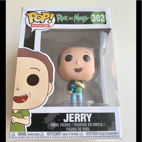 Funko POP Animation Rick & Morty #302 JERRY